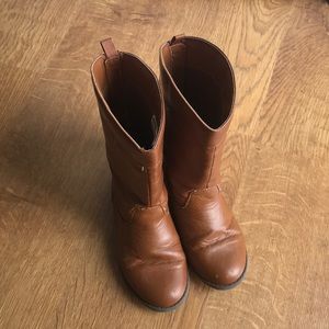 Crazy 8 brown tall boot. Size 11